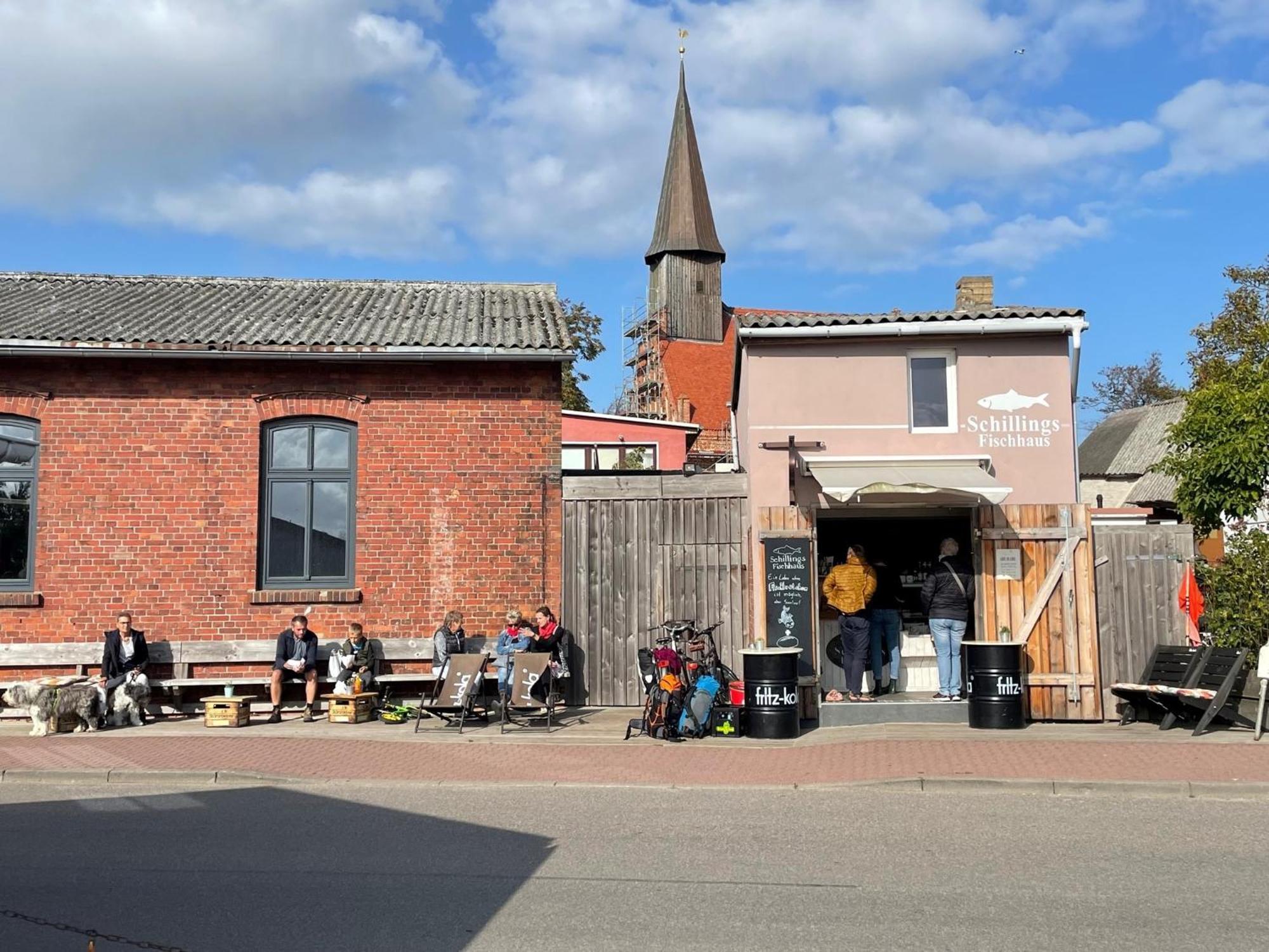 Ruegenferienhaus - Schaprode Hafen Luaran gambar